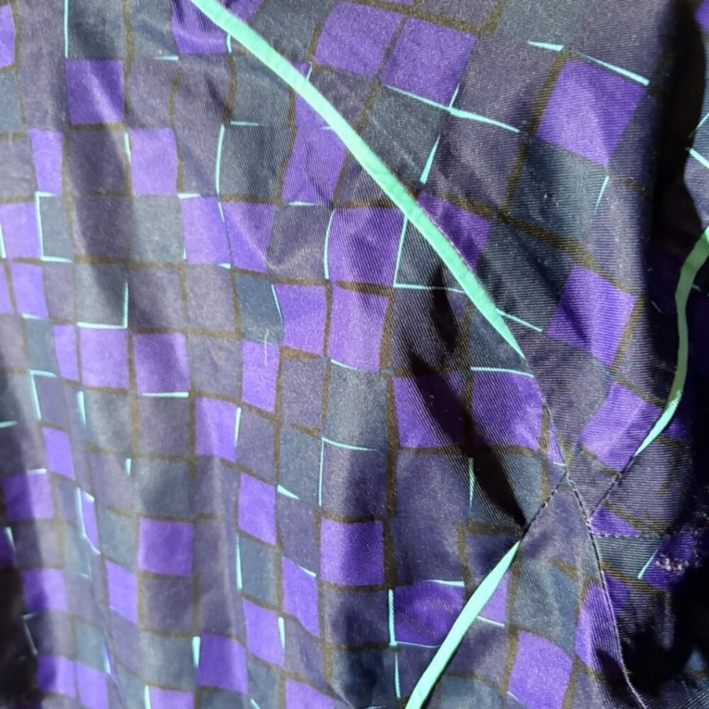 Columbia Omni-Heat Ski Jacket Purple Geometric Winter Coat Women S - Picture 7 of 12